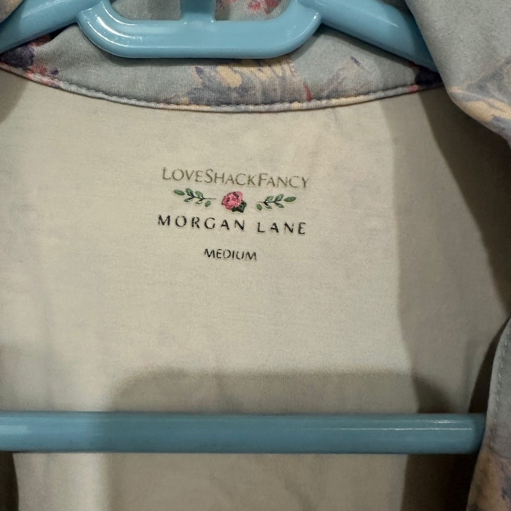 LoveShackFancy x Morgan Lane Katelyn Fiona Pj Set Size Medium - Picture 12 of 14